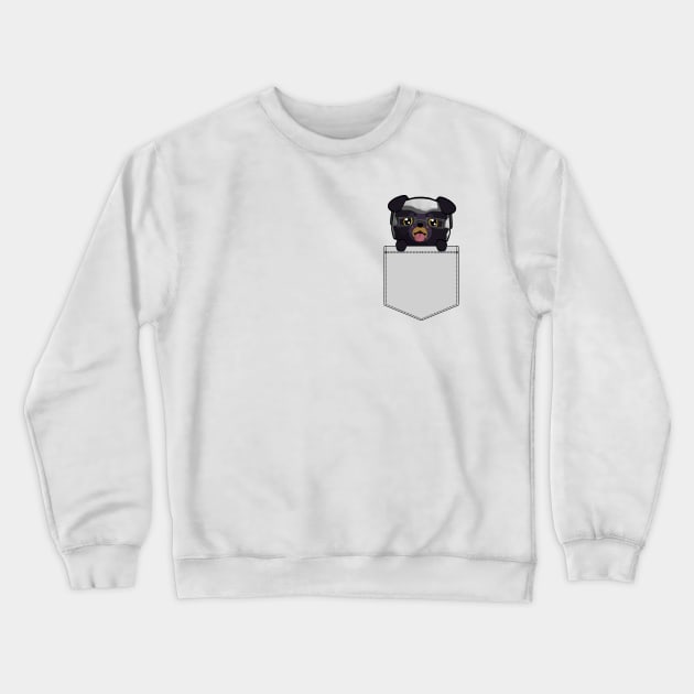 Woofston "PocketKatsu" - Katsuwatch Crewneck Sweatshirt by dillongoo